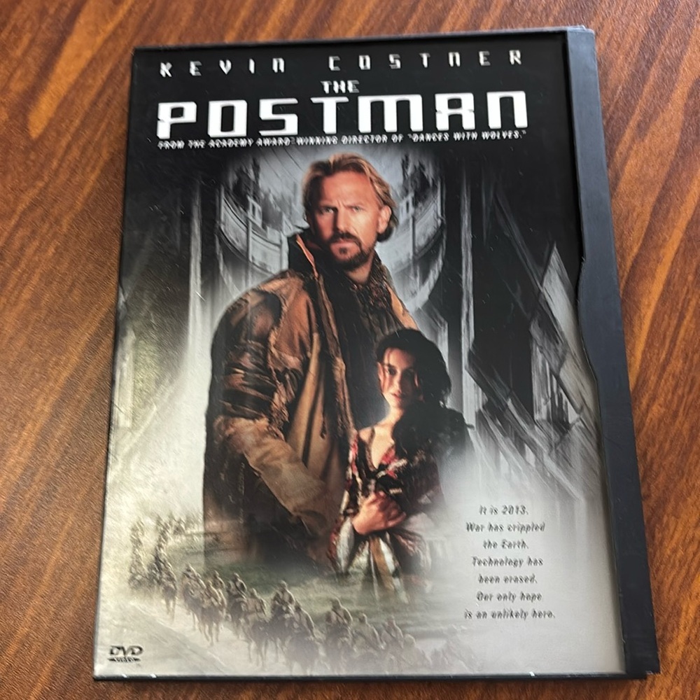 The Postman Kevin Costner Will Patton Larenz Tate Warner Bros. Epic DVD
